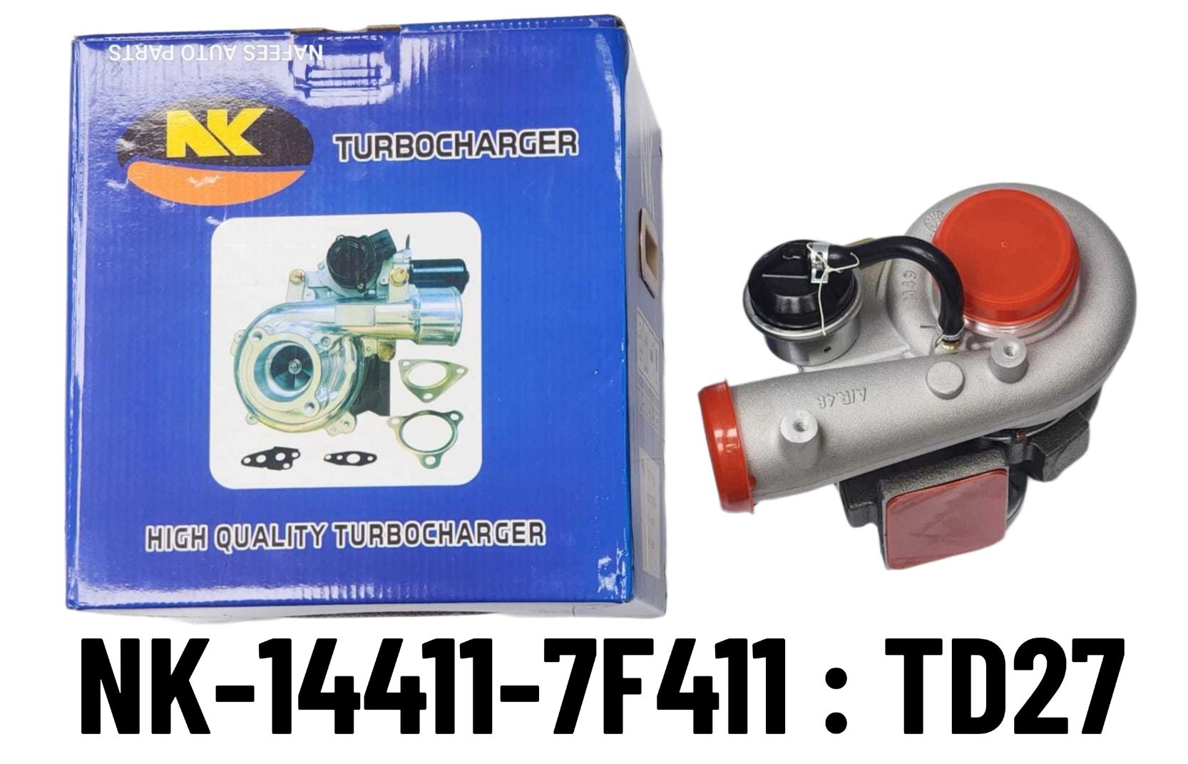 Turbo charger, 14411-7F411, TD27