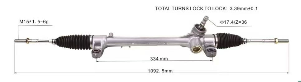 Steering Rack, 45510-20100 RHD